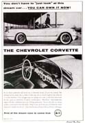 1954 Corvette Ad